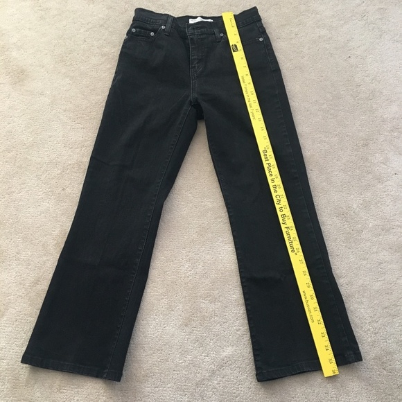 ⭐️ Levi's 512 Perfectly Slimming Bootcut Black Jeans - Picture 8 of 10